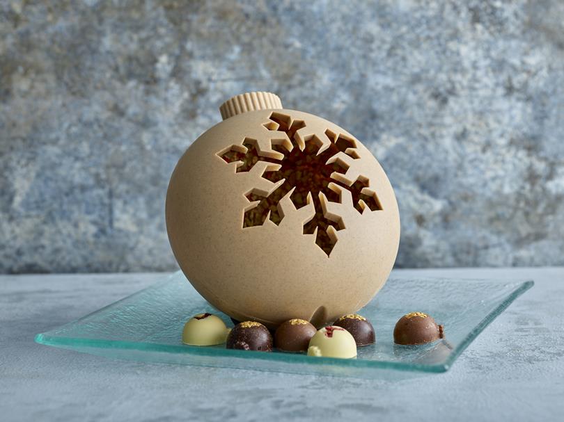 aldi christmas choccy bauble