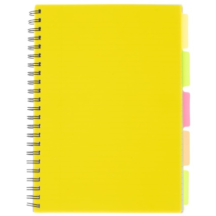 yellow notebook bm checklist