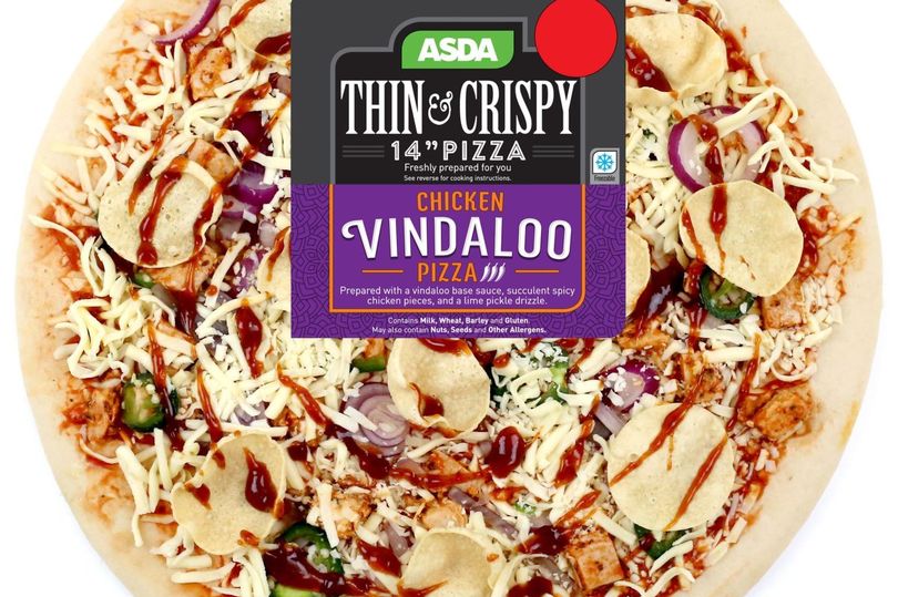 asda curry pizza curry week