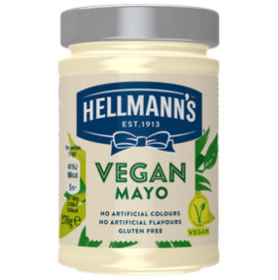 vegan mayo hellmans asda