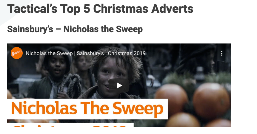 tactical christmas ads blog