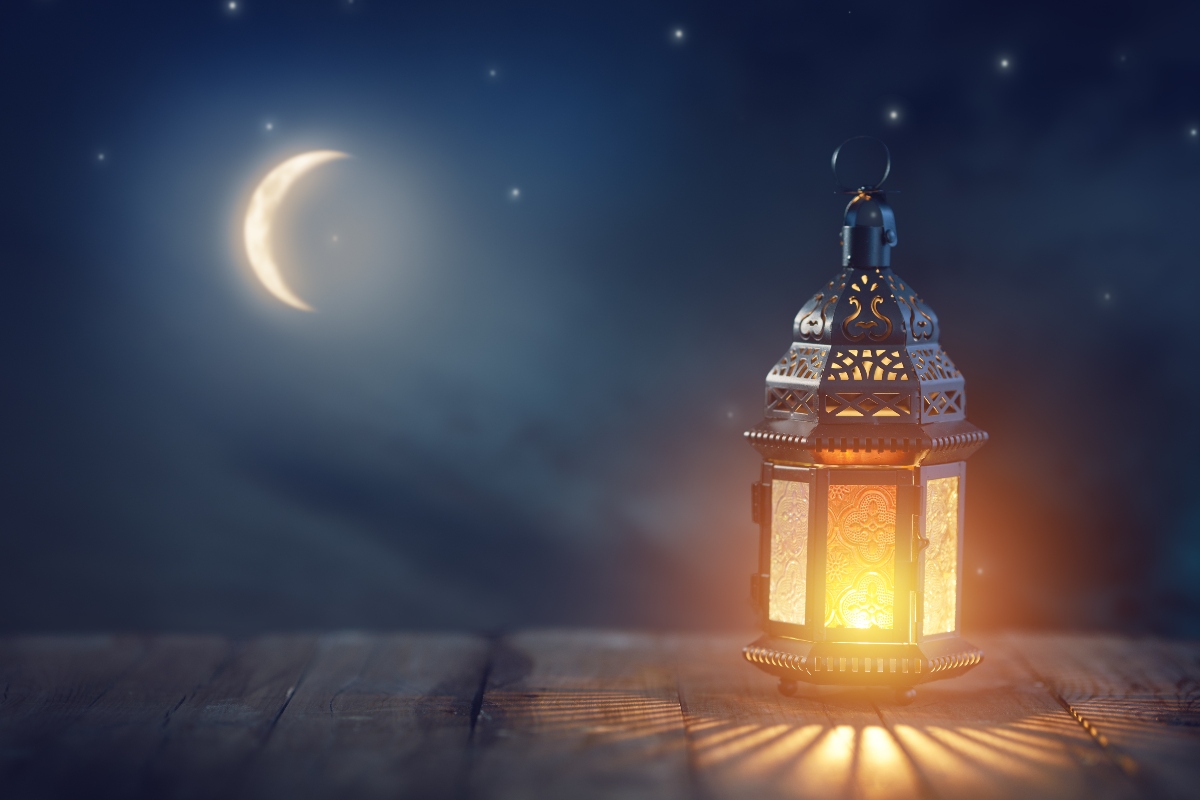 Ornamental Arabic lantern Ornamental Arabic lantern