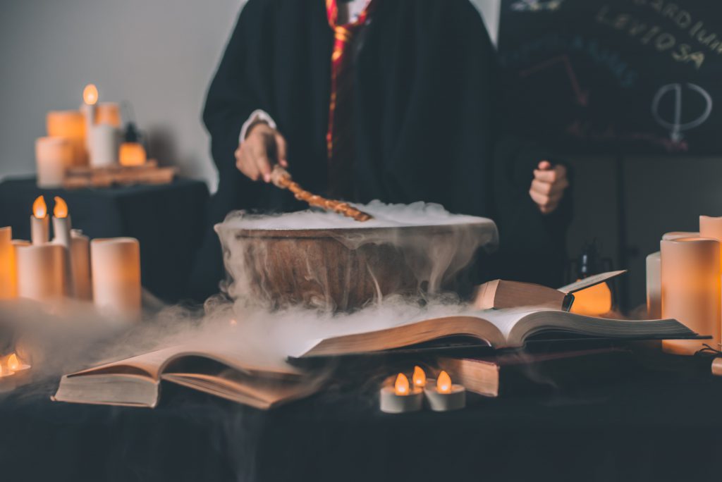 harry potter cauldron magic