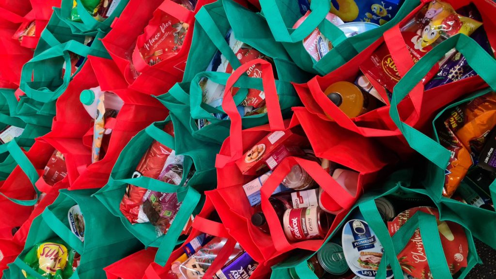 shopping bags groceries