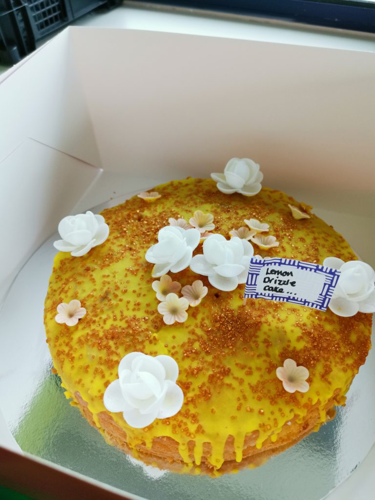 tactical coffee morning lemon drizzle