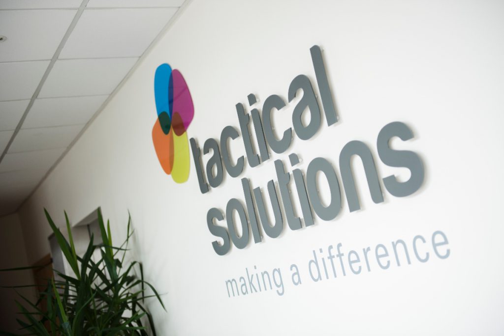 tactical logo sign office