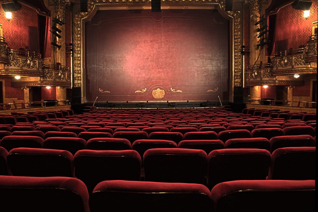 theatre picture stage seats red velvet 1
