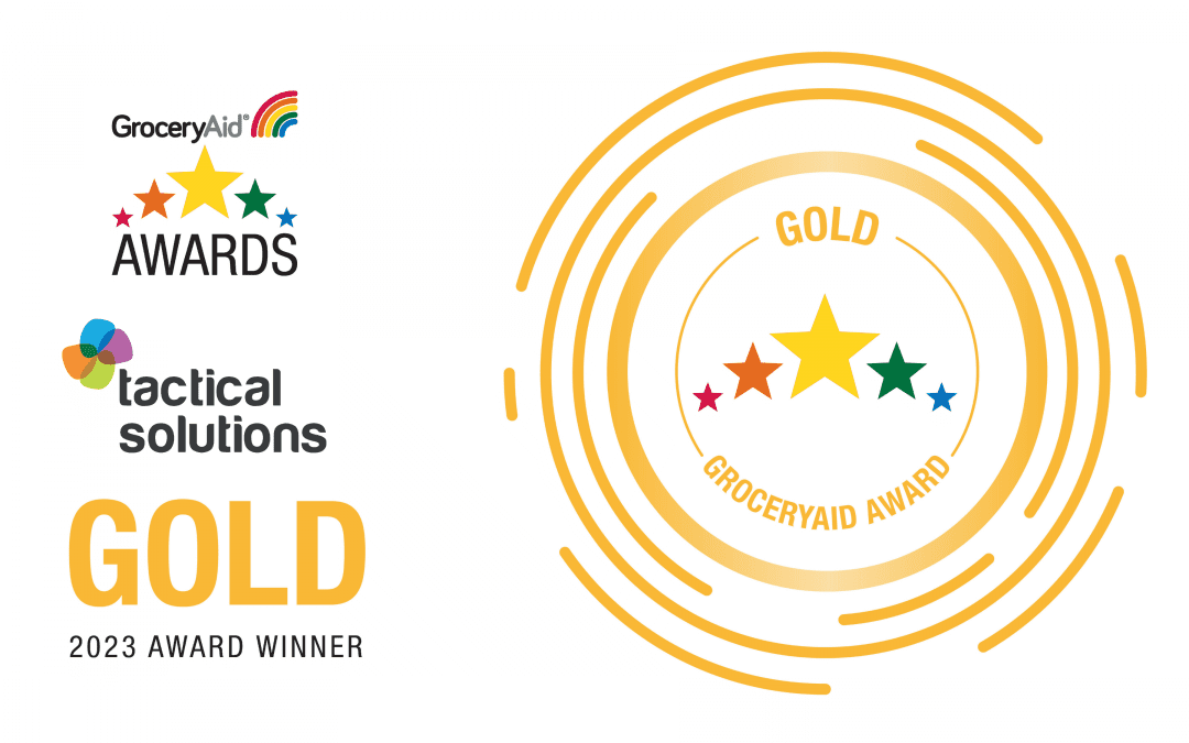Tactical Solutions win Gold Award at GroceryAid Awards