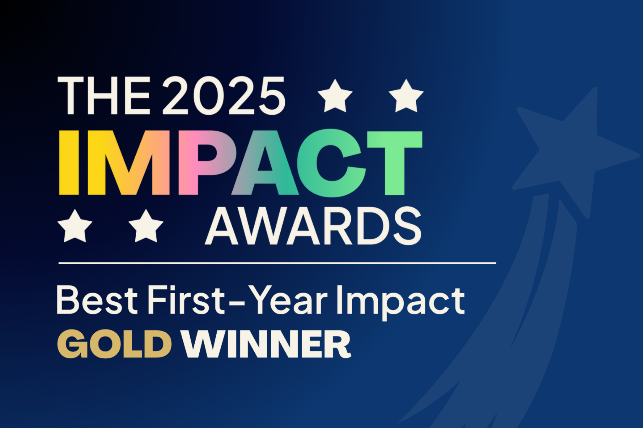 TS – Best first year impact gold winner
